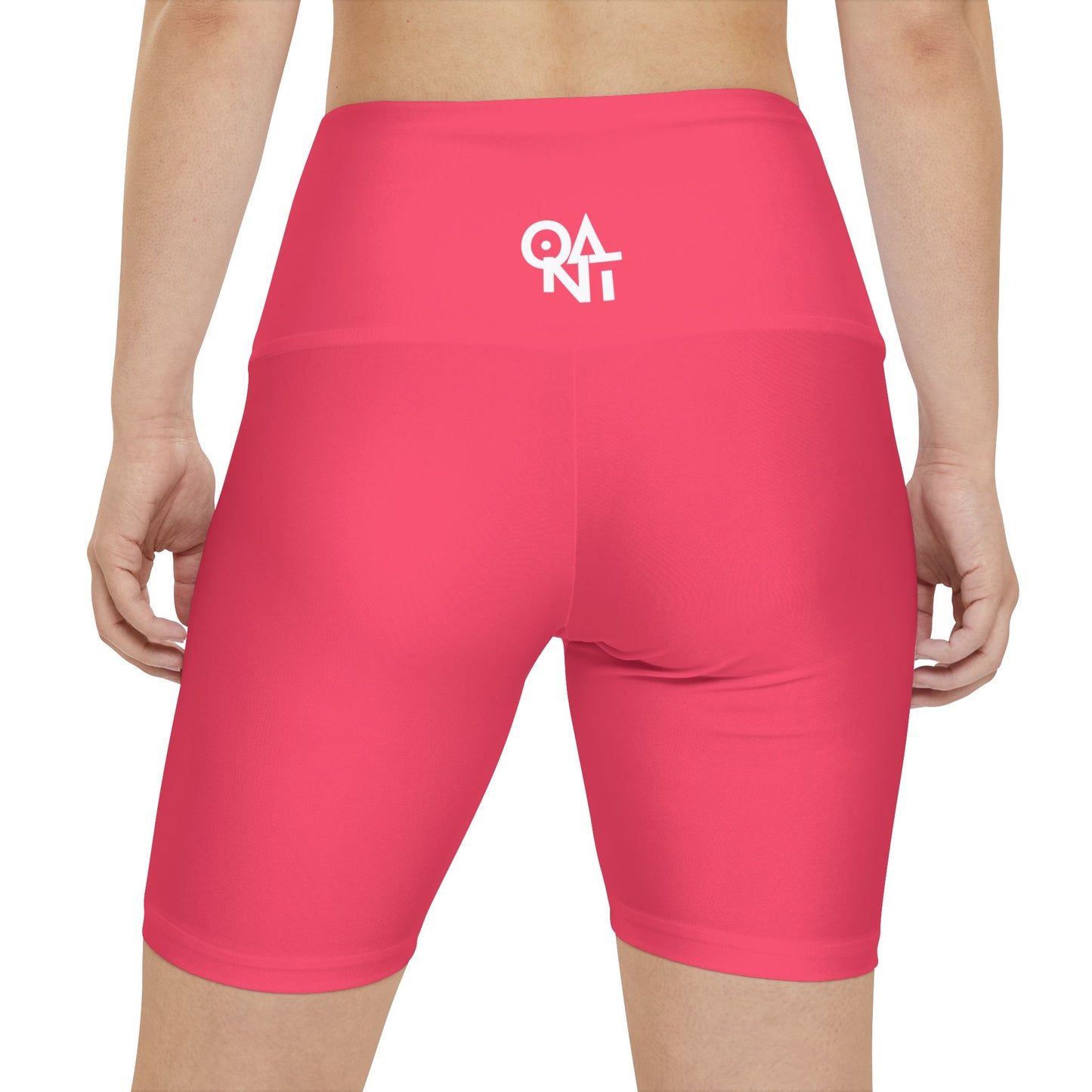 Shorts - Fiery Rose Bold and Passionate Pink-Red Women's Workout Shorts