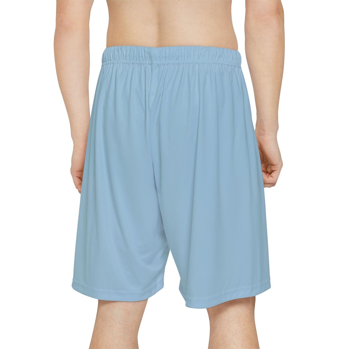 Men’s Sports Shorts-One In A Trillion | Midnight Navy, Blue Calm & Coral Love Apparel Collection – Unisex, Mix & Match