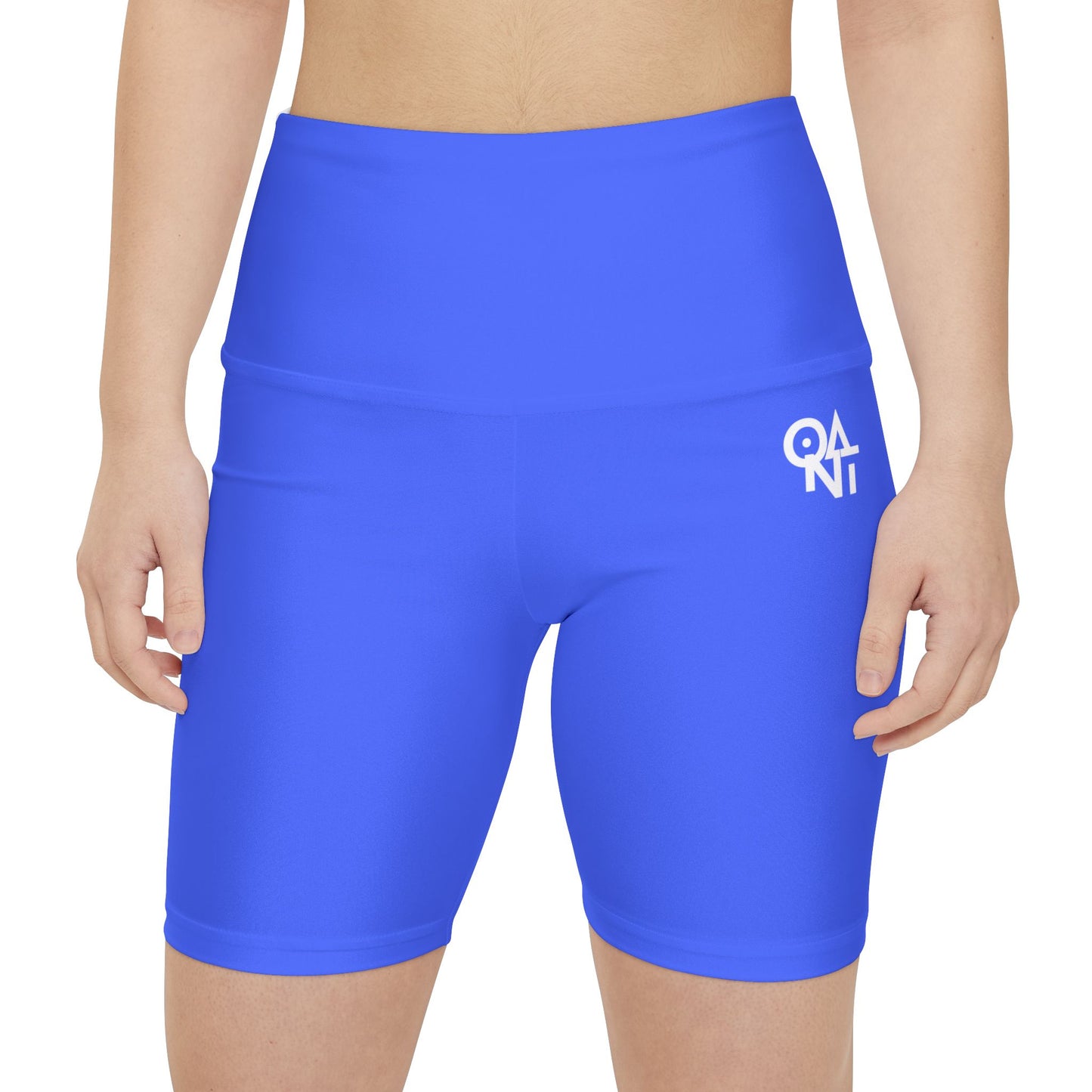 Women's Activewear Shorts - Electric Blue Charging Workout Gear | ONAT Wear