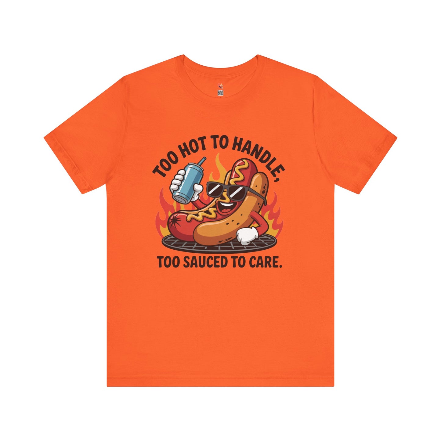 Funny BBQ Hot Dog T-Shirt – Casual Summer Foodie Gift for Cookouts & BBQ Lovers