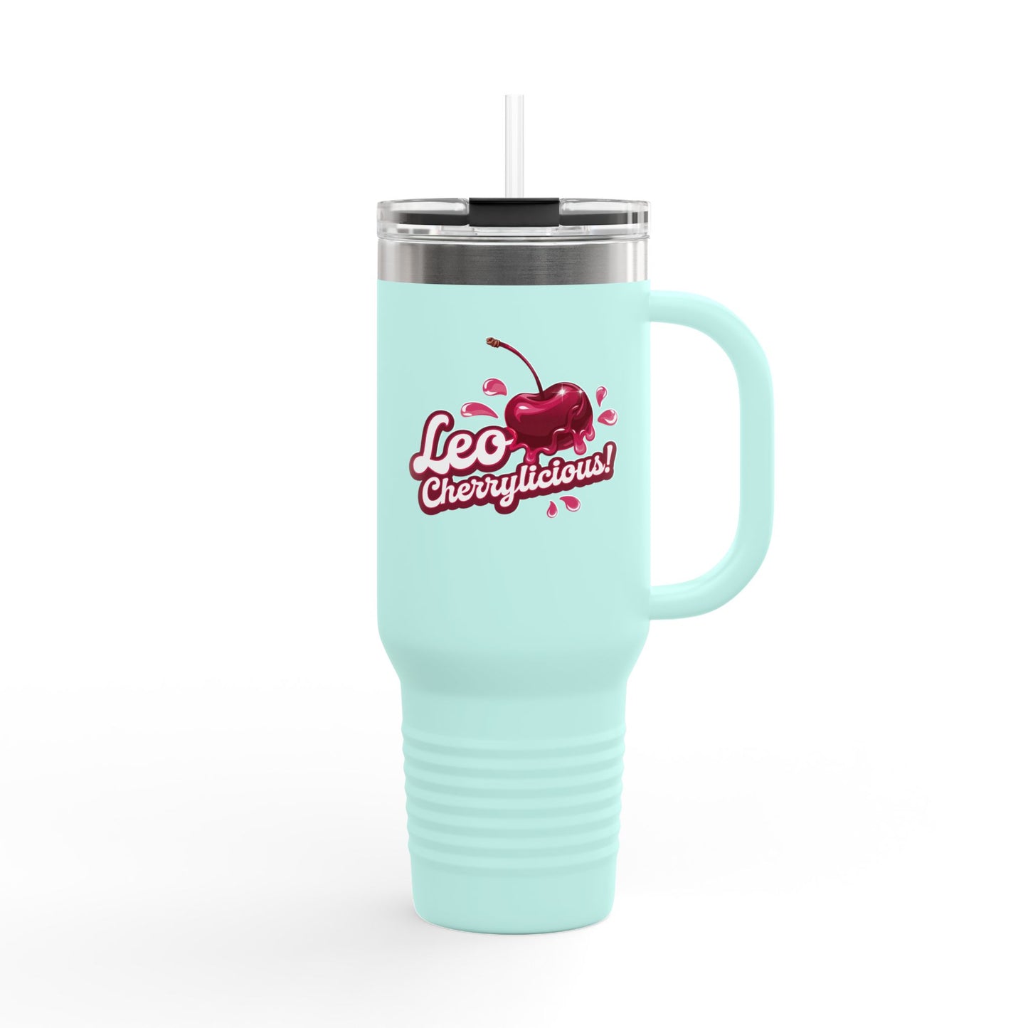 Leo Cherrylicious! – Retro Leo T-Shirt, Mug, Tote & Tumbler | Juicy Zodiac Gift Collection | ONATwear