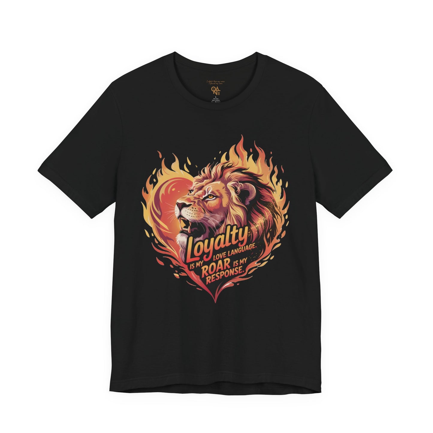 Leo Gift Set – “Loyalty Is My Love Language. Roar Is My Response.” T-Shirt, Mug, Tumbler & Tote for Leos