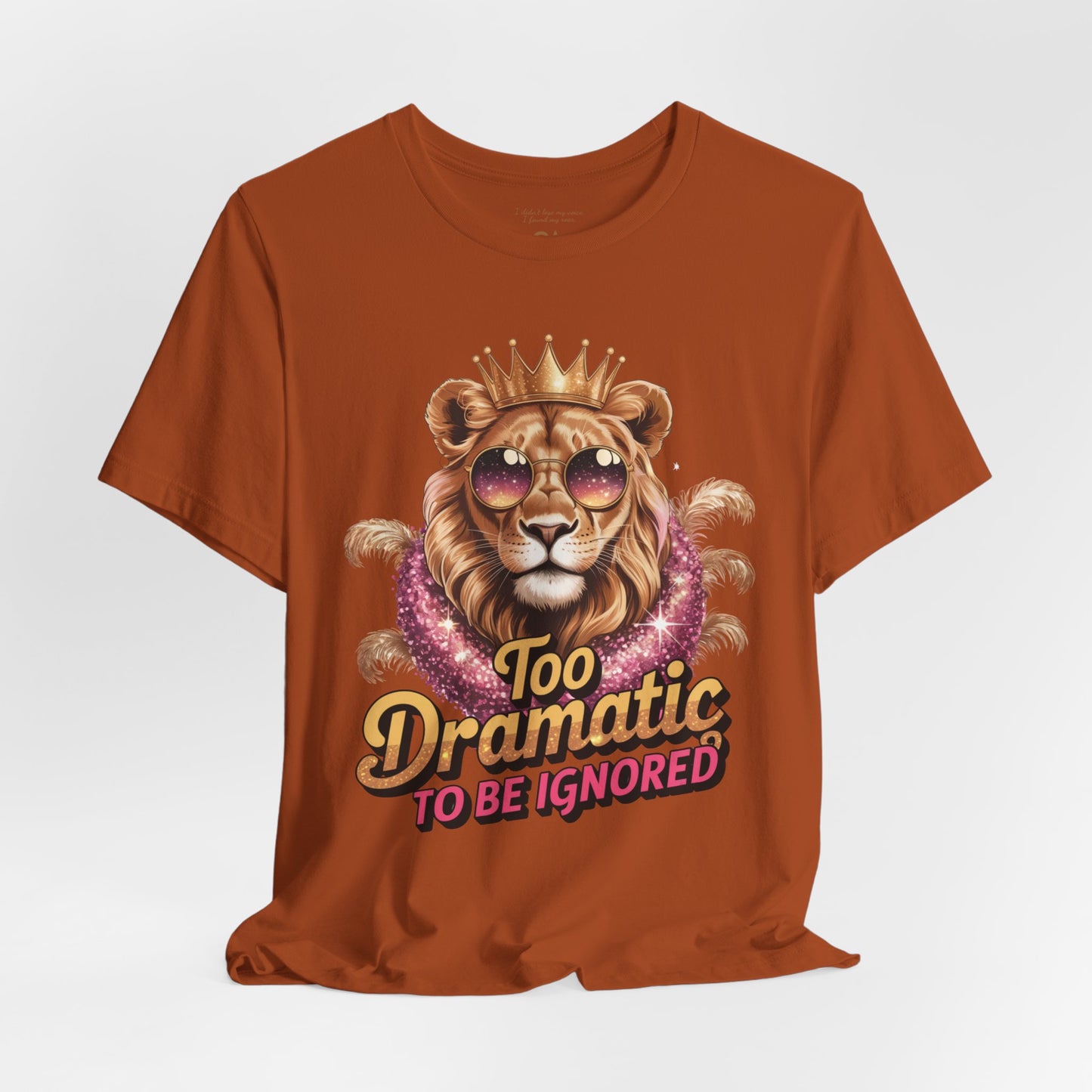 Too Dramatic to Be Ignored – Roar Is My Response” Matching T-Shirt, Mug, Tumbler & Tote – Bold Leo Gift Set
