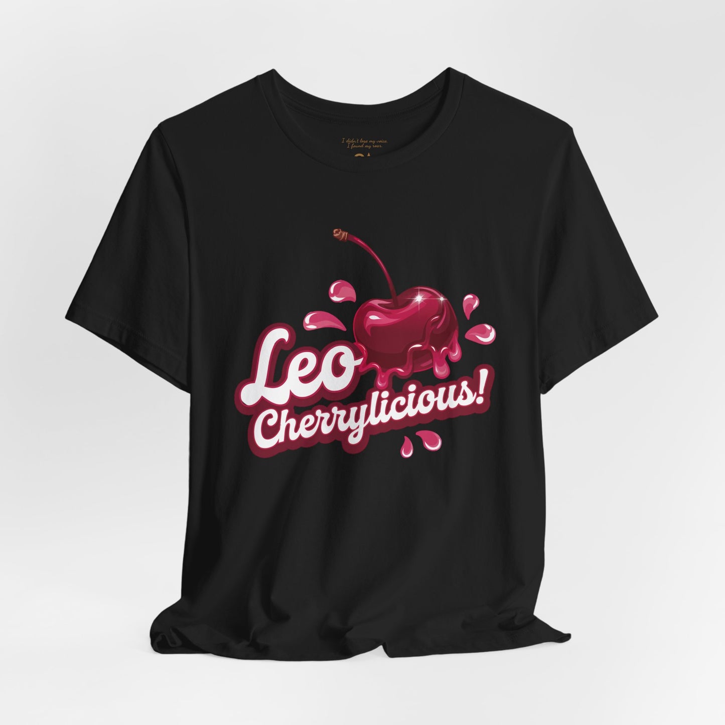 Leo Cherrylicious! – Retro Leo T-Shirt, Mug, Tote & Tumbler | Juicy Zodiac Gift Collection | ONATwear