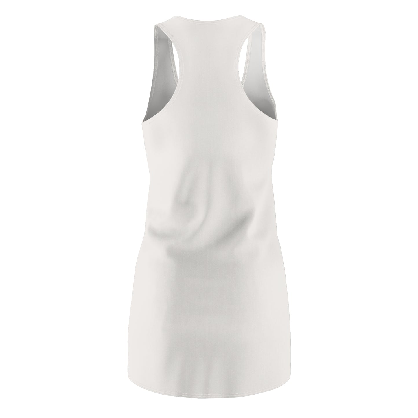 Racerback Dress - Rare and Limited Ivory Cream Statement Design