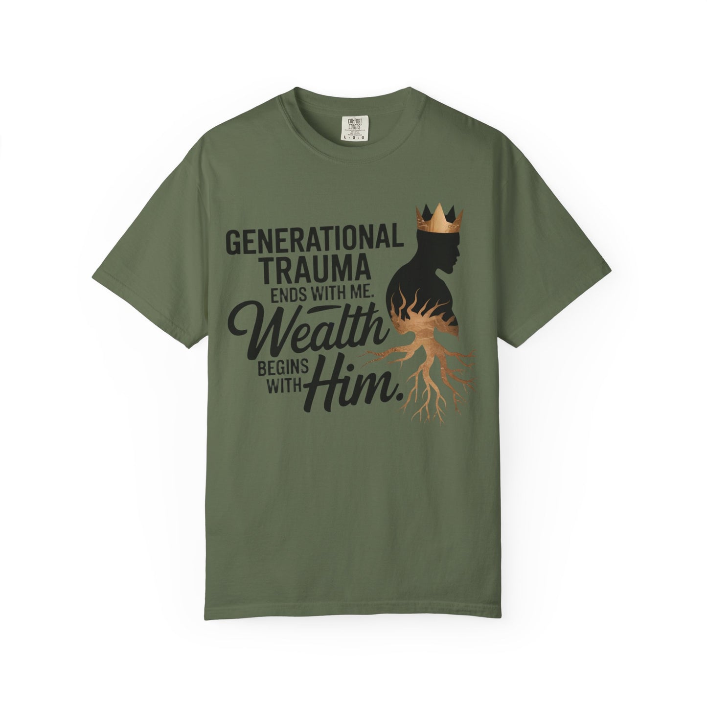 Generational Trauma T-Shirt, Empowerment Tee, Mindfulness Apparel, Conscious Living Gift, Healing Journey Shirt