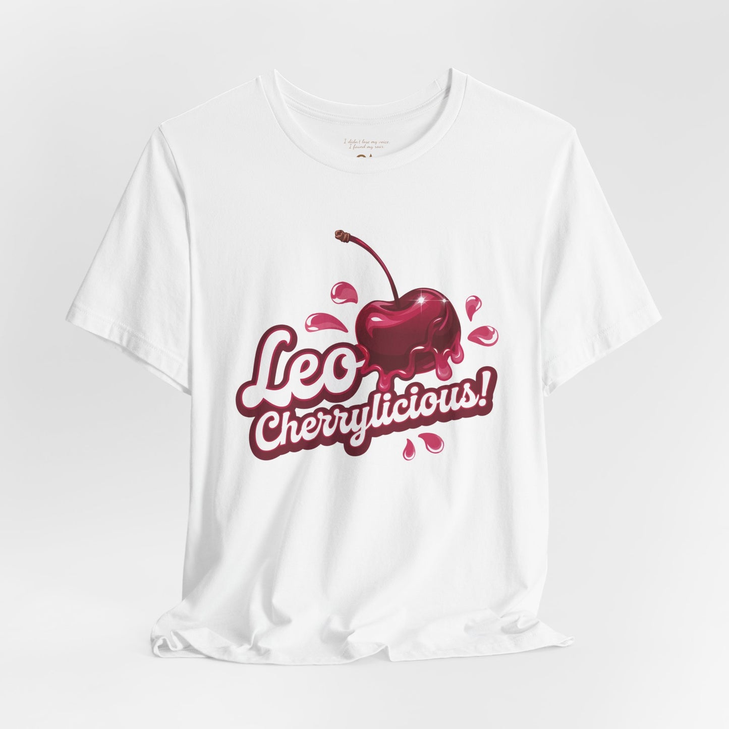 Leo Cherrylicious! – Retro Leo T-Shirt, Mug, Tote & Tumbler | Juicy Zodiac Gift Collection | ONATwear