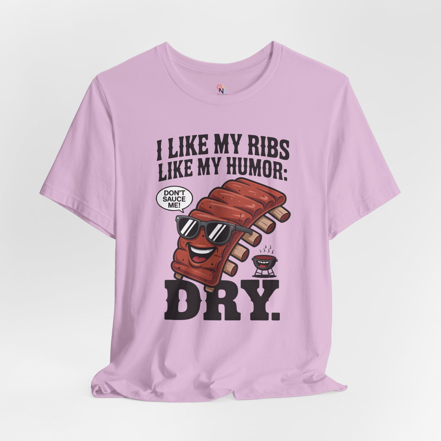 Funny BBQ Ribs Humor T-Shirt – Unisex Summer Grill Master Tee for Foodies & Parties