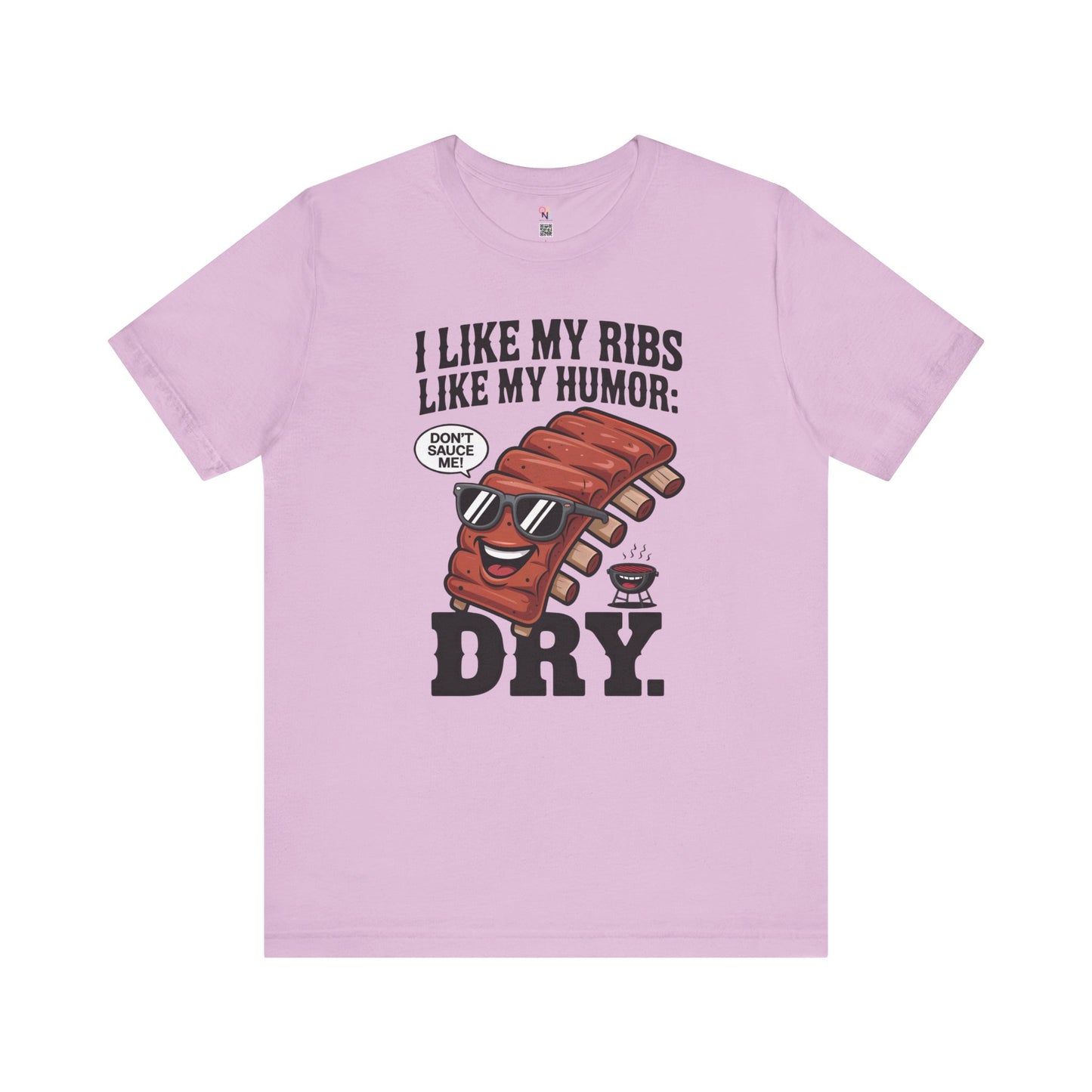 Funny BBQ Ribs Humor T-Shirt – Unisex Summer Grill Master Tee for Foodies & Parties