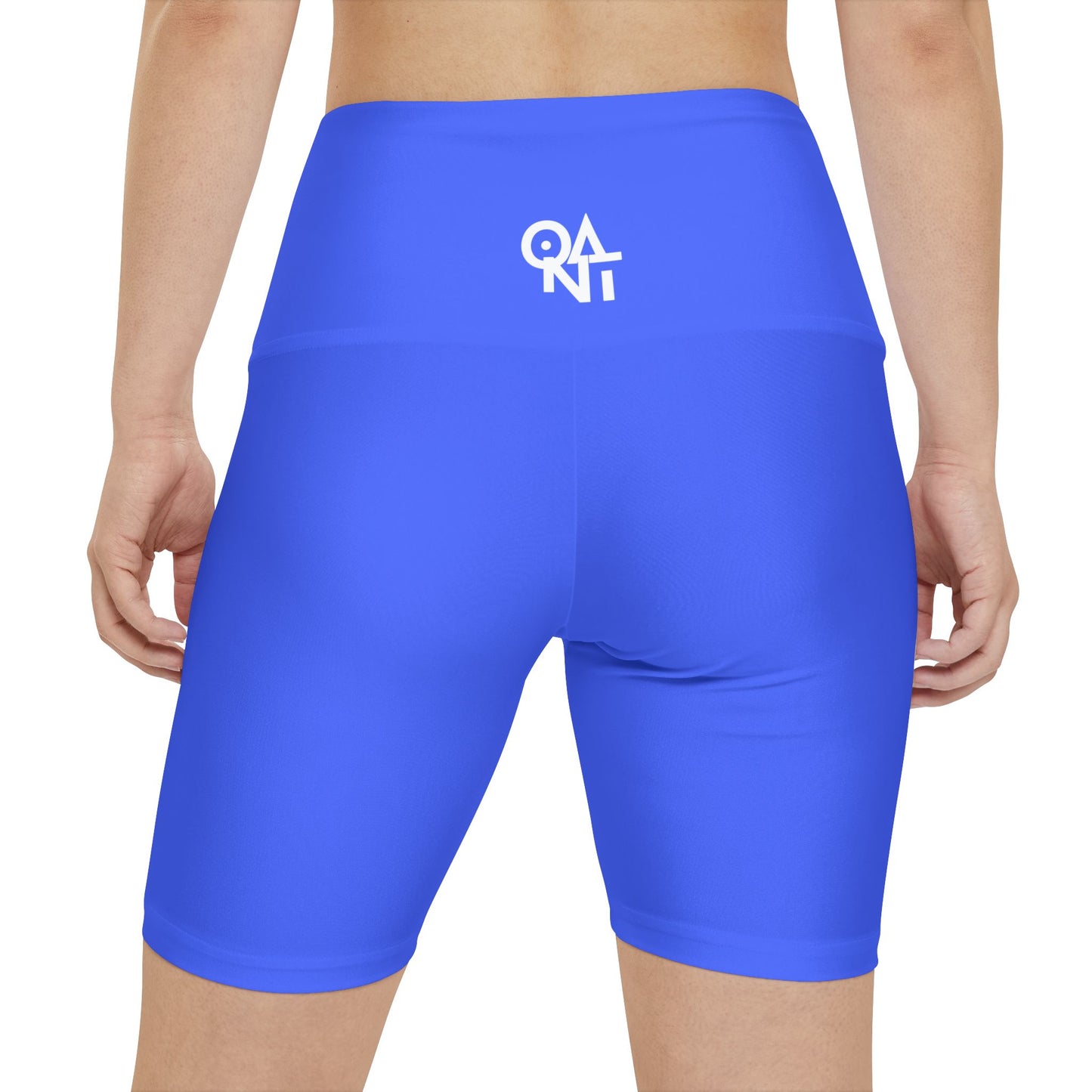Women's Activewear Shorts - Electric Blue Charging Workout Gear | ONAT Wear