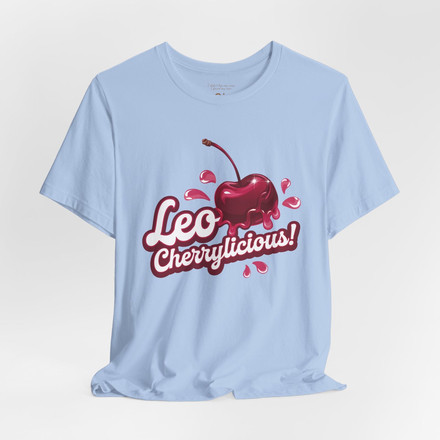Leo Cherrylicious! – Retro Leo T-Shirt, Mug, Tote & Tumbler | Juicy Zodiac Gift Collection | ONATwear