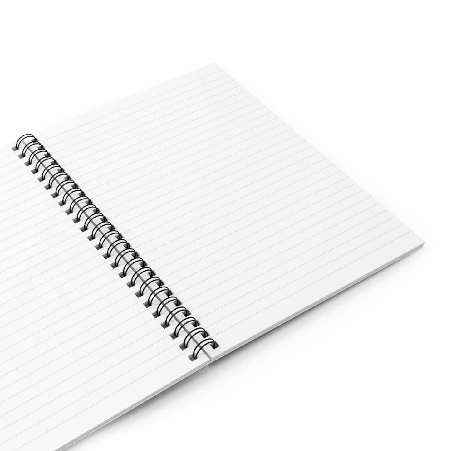 Inspiring Spiral Notebook - "Wear Love. Share Kindness. Be One In A Kind." 6" x 8" (15.2 x 20.3 cm) 118 ruled line pages (59 sheets)