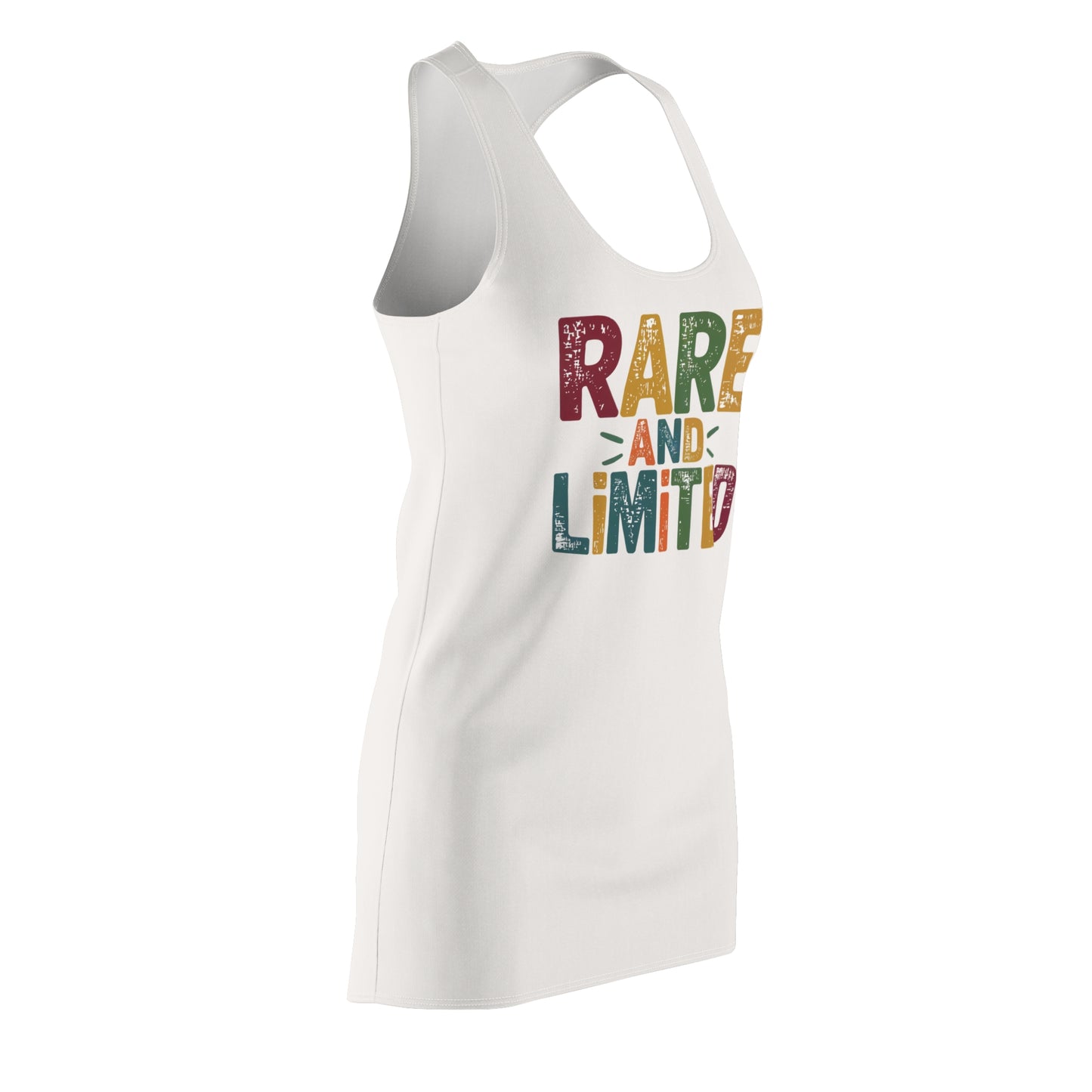 Racerback Dress - Rare and Limited Ivory Cream Statement Design