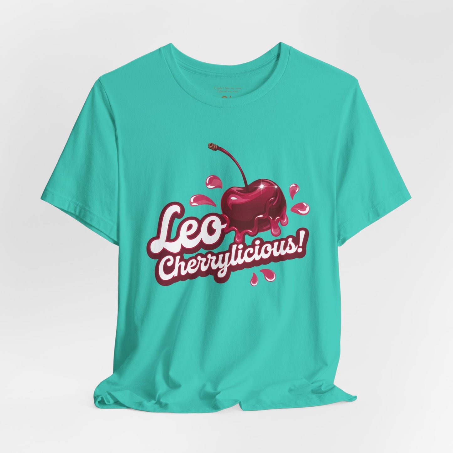 Leo Cherrylicious! – Retro Leo T-Shirt, Mug, Tote & Tumbler | Juicy Zodiac Gift Collection | ONATwear