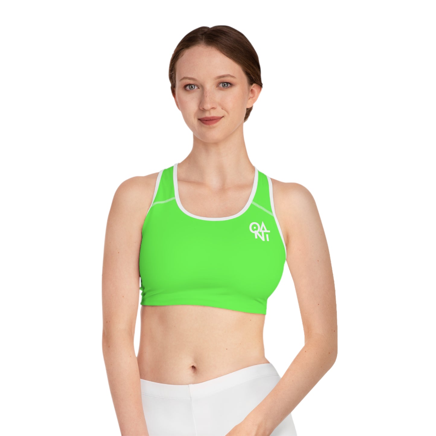 Lime Green Sports Bra for Bold, Energetic Moves | ONAT Wear