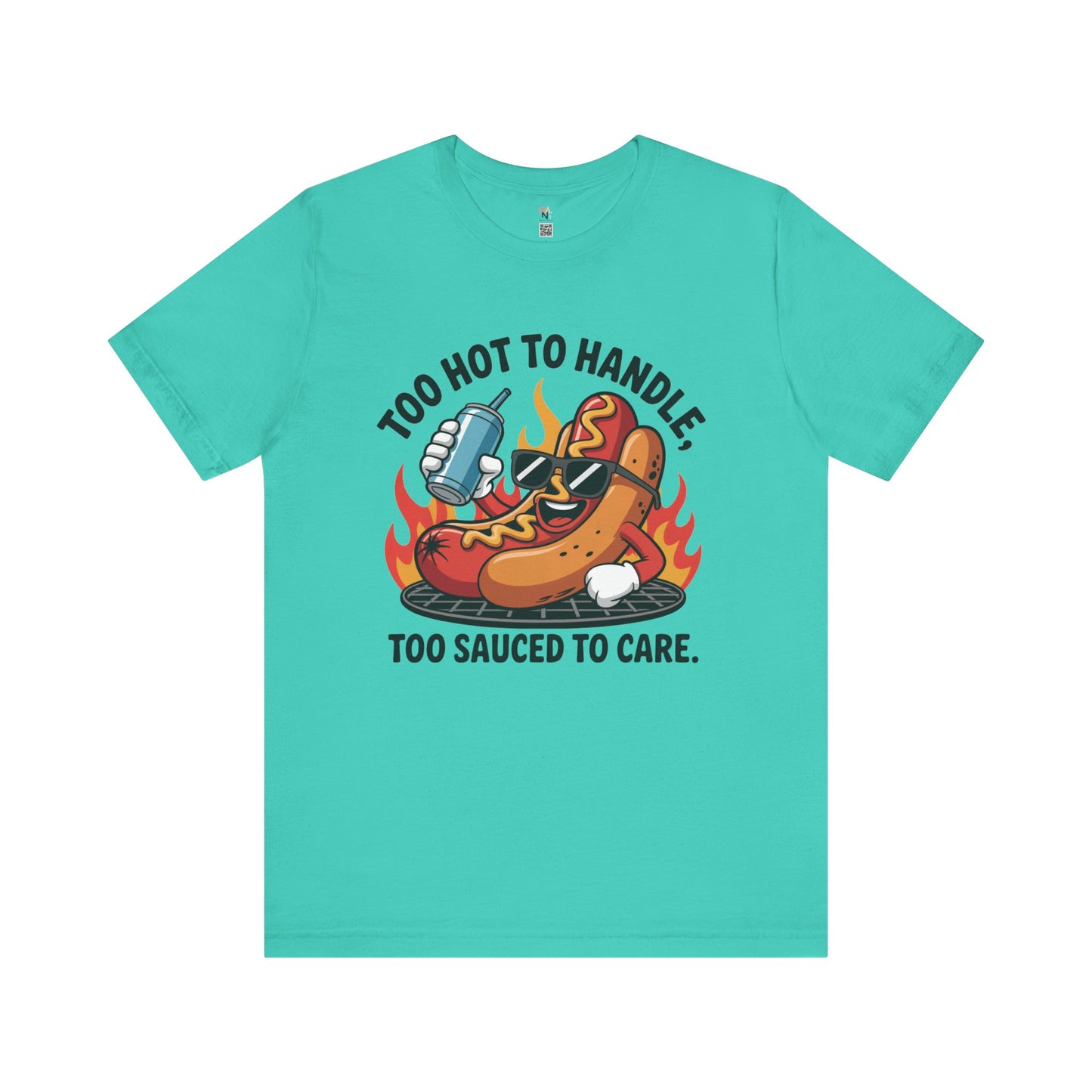 Funny BBQ Hot Dog T-Shirt – Casual Summer Foodie Gift for Cookouts & BBQ Lovers