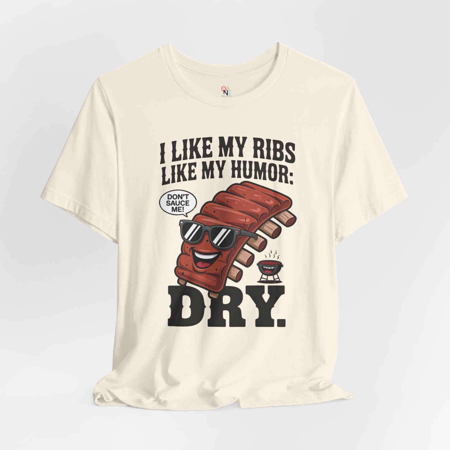 Funny BBQ Ribs Humor T-Shirt – Unisex Summer Grill Master Tee for Foodies & Parties