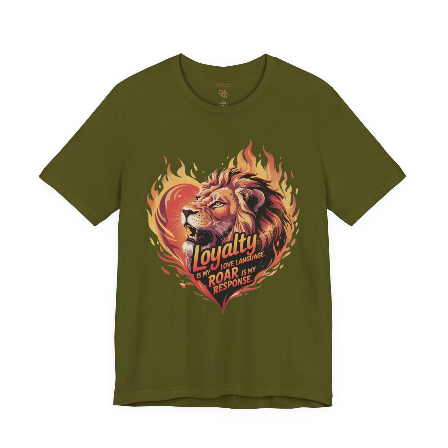 Leo Gift Set – “Loyalty Is My Love Language. Roar Is My Response.” T-Shirt, Mug, Tumbler & Tote for Leos