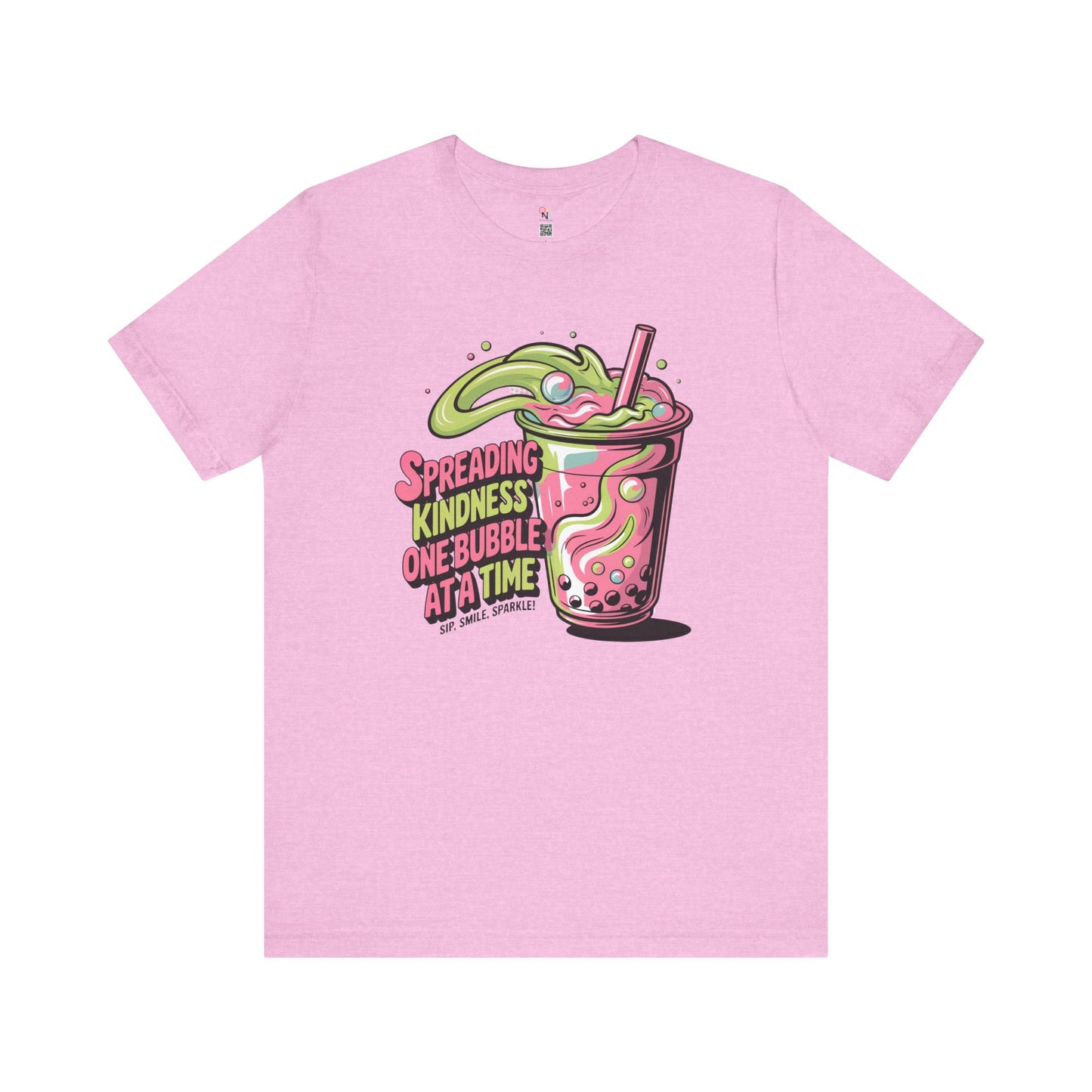 Spreading Kindness Bubble Tee – Unisex ‘Be Kind’ T-Shirt | Positive Message Shirt