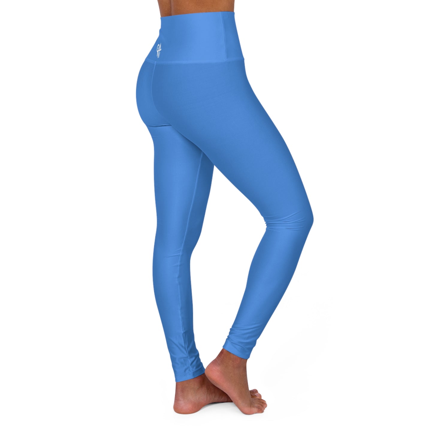 Yoga Leggings - Electric Blue Sports Bra - Bold and Modern Activewear for Fitness Enthusiasts