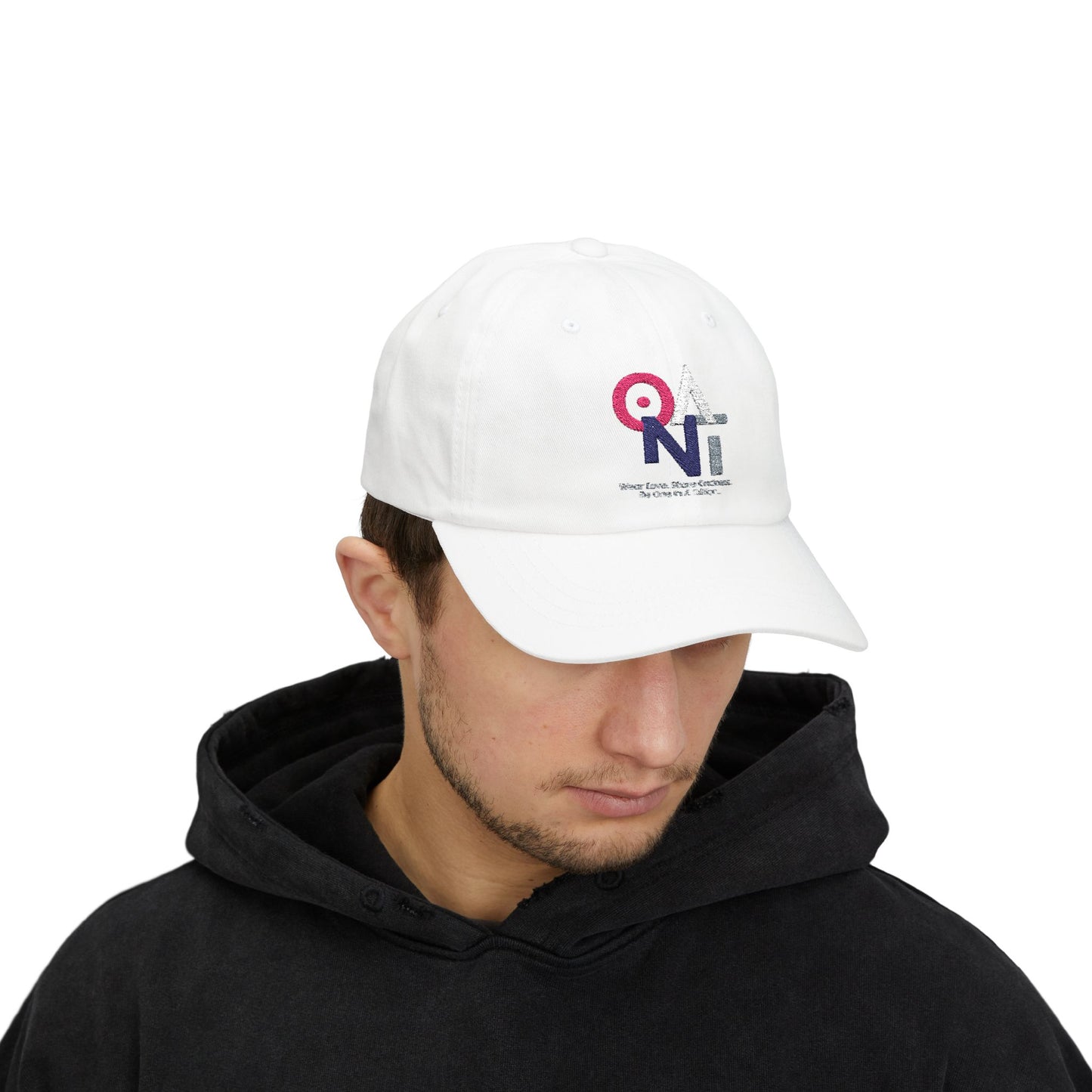 Inspiring Classic Dad Cap - 'Wear Love. Share Kindness. Be One In A Trillion. Adjustable Hat