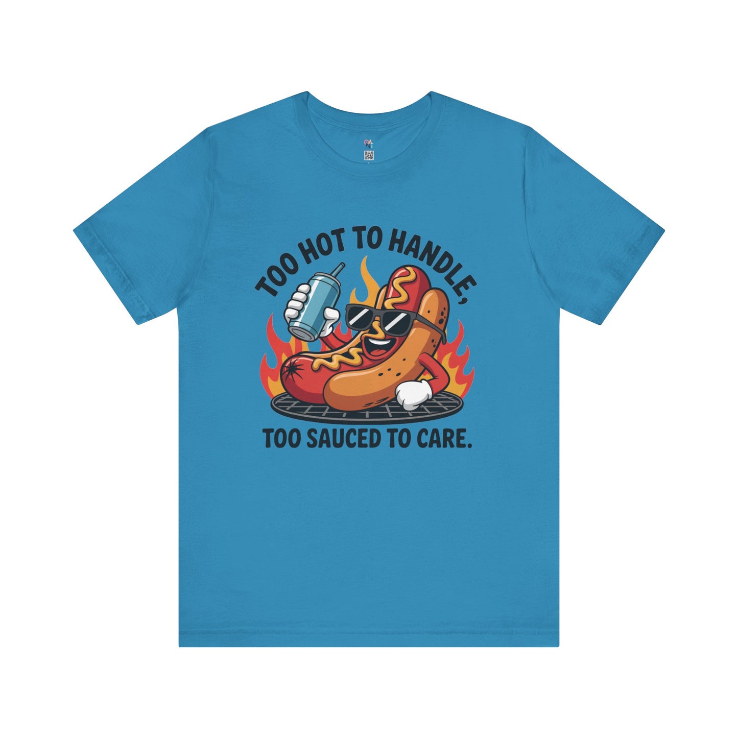 Funny BBQ Hot Dog T-Shirt – Casual Summer Foodie Gift for Cookouts & BBQ Lovers