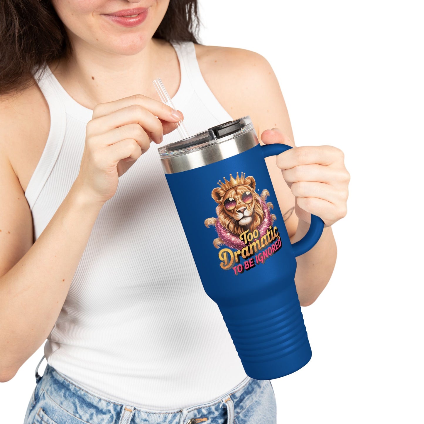 "Too Dramatic to Be Ignored – Roar Is My Response” Matching T-Shirt, Mug, Tumbler & Tote – Bold Leo Gift Set