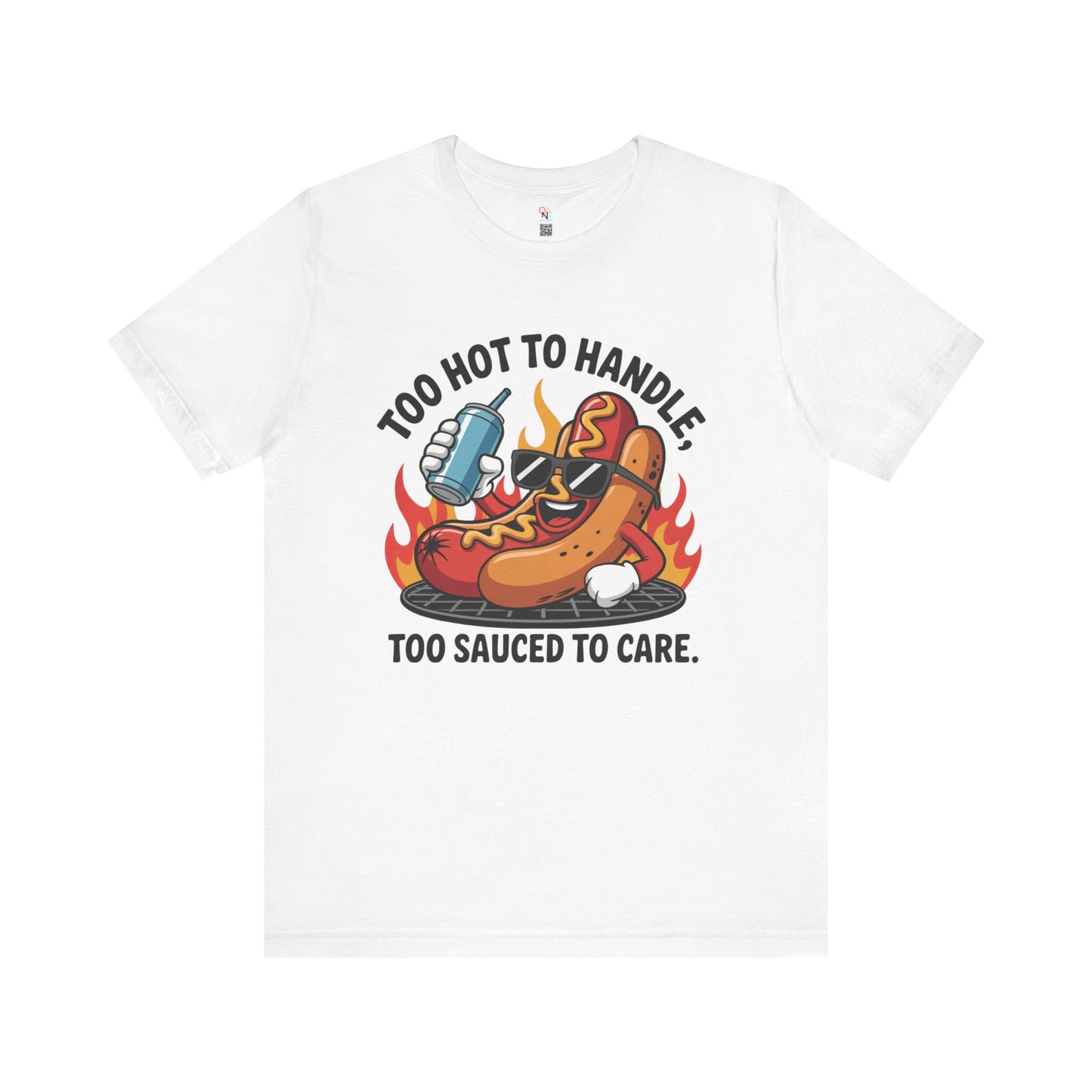 Funny BBQ Hot Dog T-Shirt – Casual Summer Foodie Gift for Cookouts & BBQ Lovers