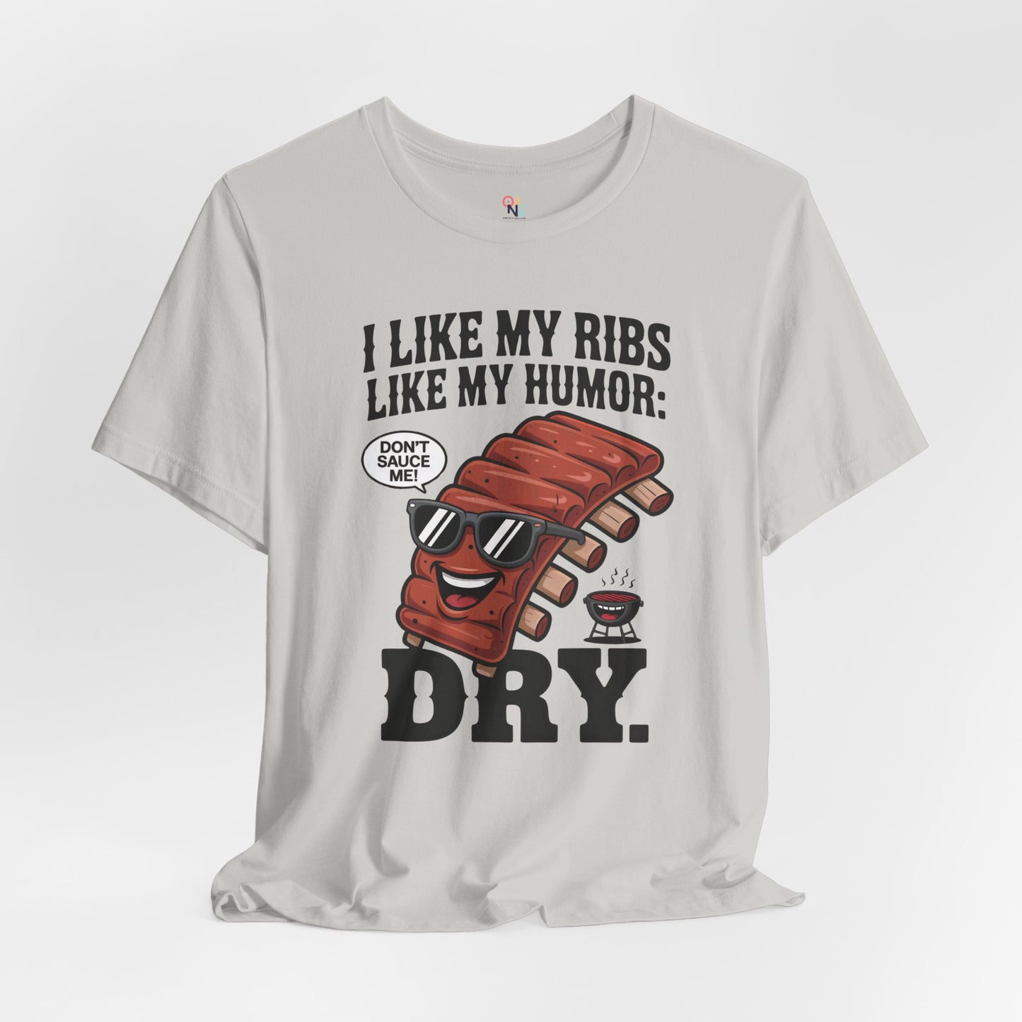 Funny BBQ Ribs Humor T-Shirt – Unisex Summer Grill Master Tee for Foodies & Parties