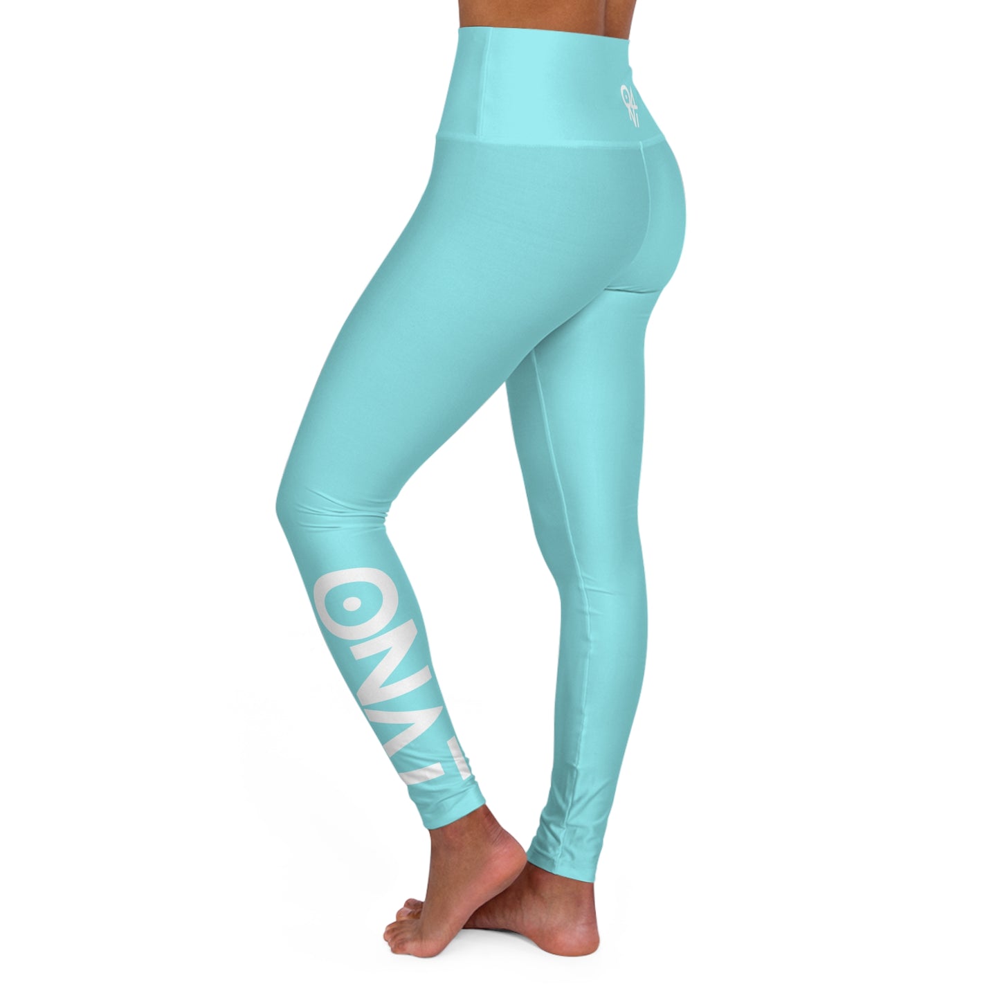 ONAT High Waisted Yoga Leggings – Sky Calm Activewear for Yoga, Fitness & Everyday Comfort