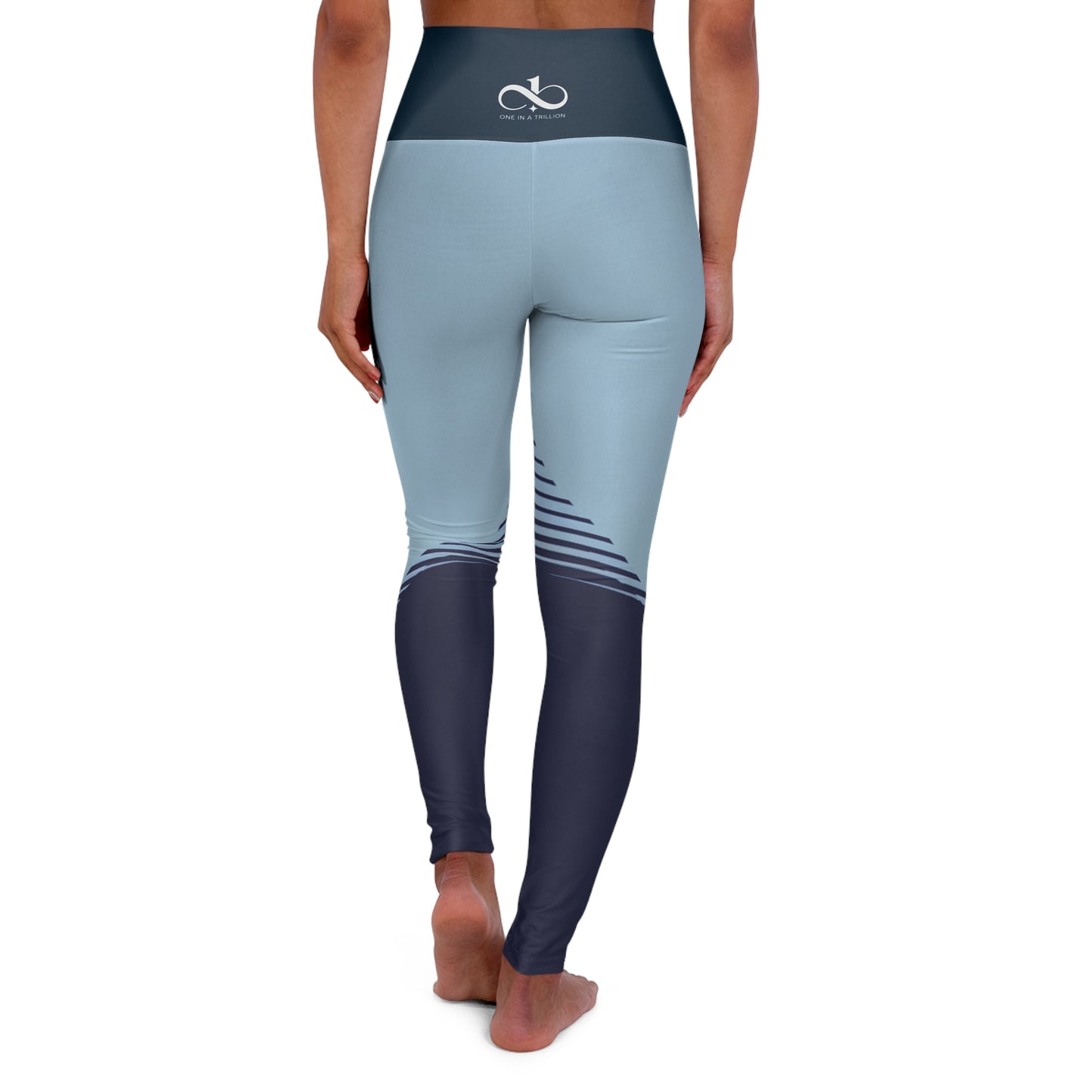 Yoga Leggings: One In A Trillion Midnight Navy, Blue Calm & Coral Love Collection