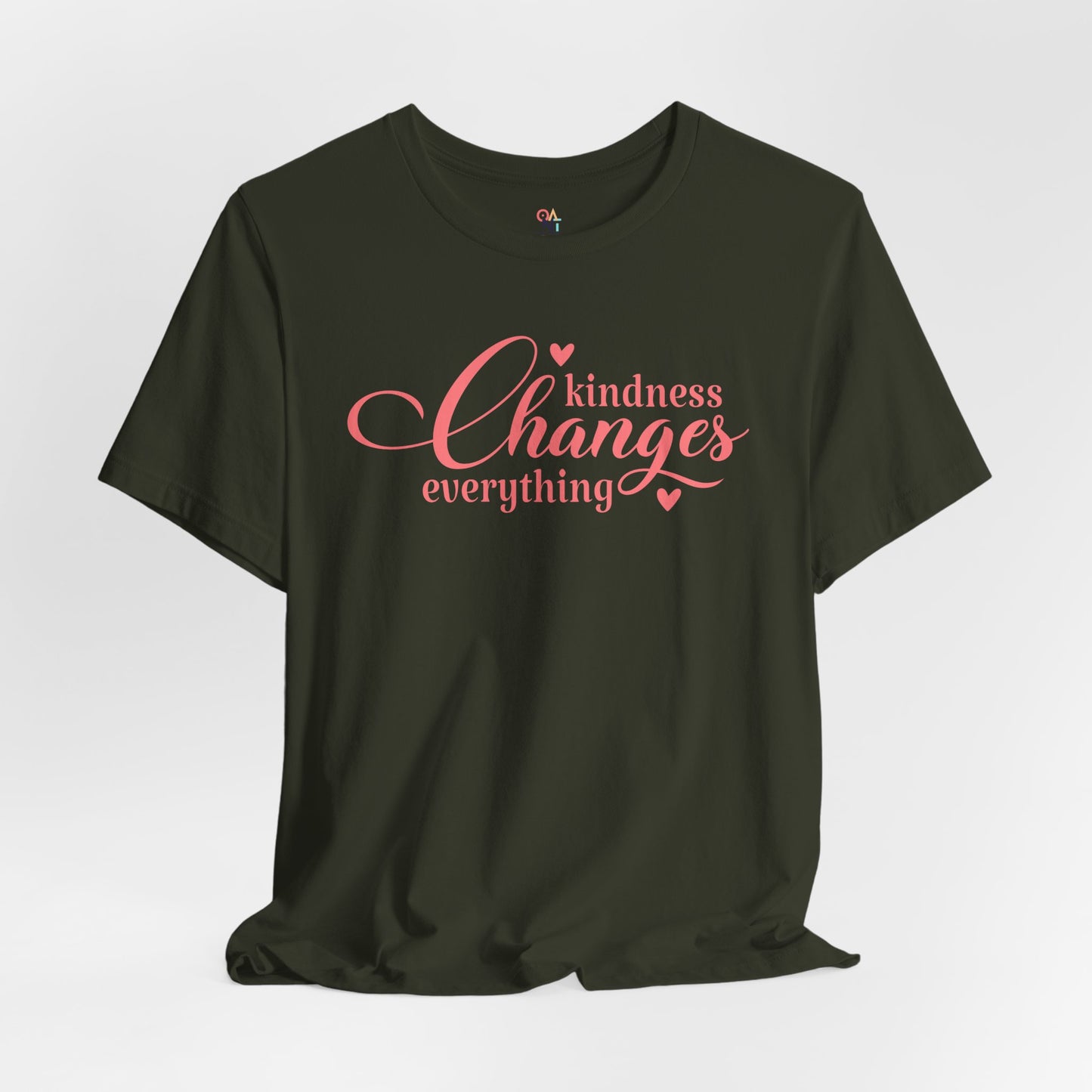 Kindness Changes Everything T-Shirt – Unisex Inspirational Tee | Motivational Gift & Casual Wear