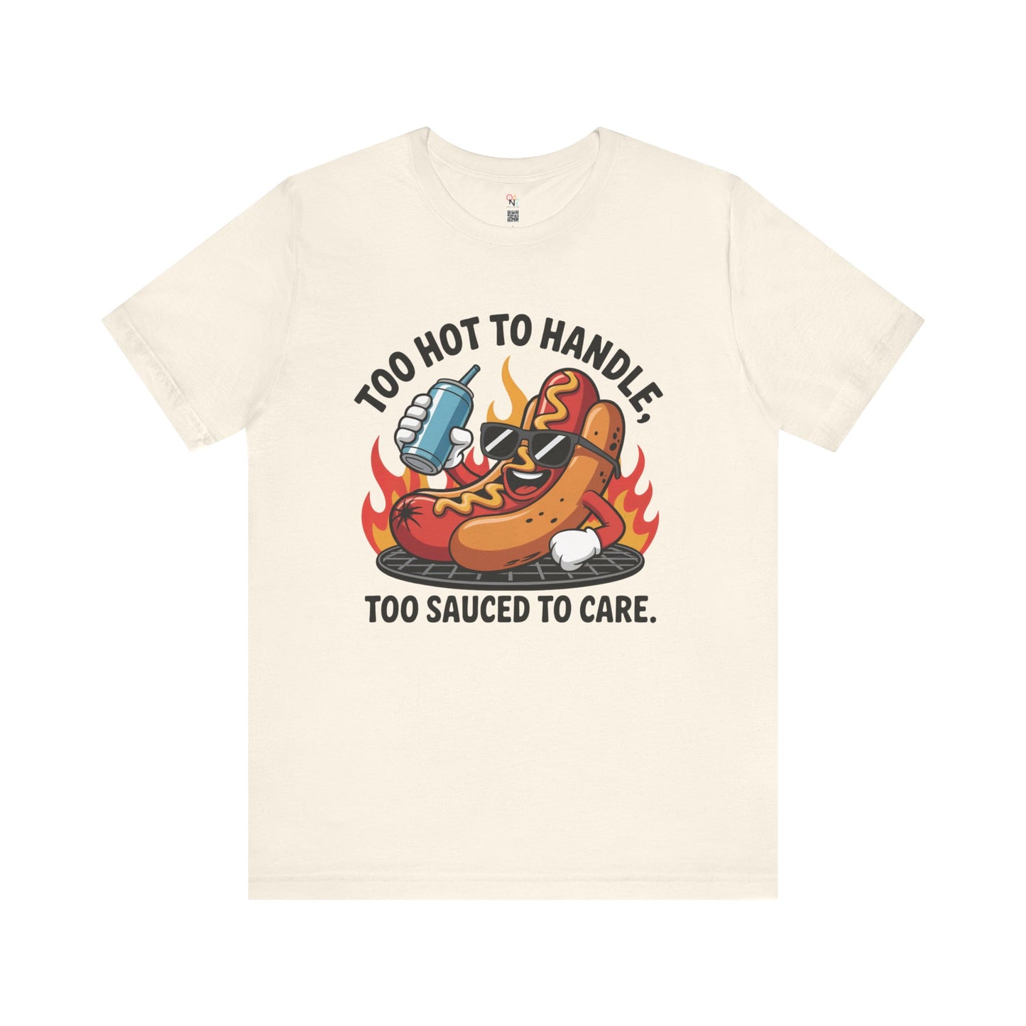 Funny BBQ Hot Dog T-Shirt – Casual Summer Foodie Gift for Cookouts & BBQ Lovers