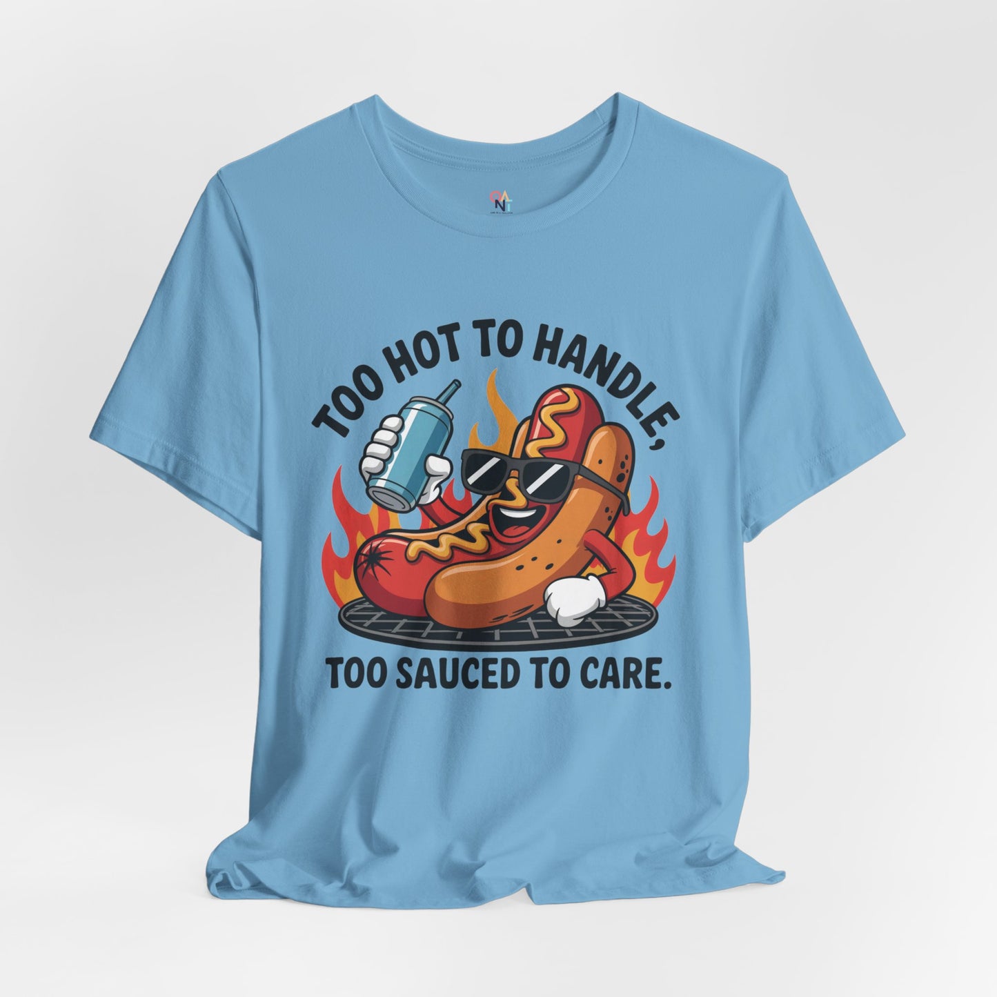 Funny BBQ Hot Dog T-Shirt – Casual Summer Foodie Gift for Cookouts & BBQ Lovers
