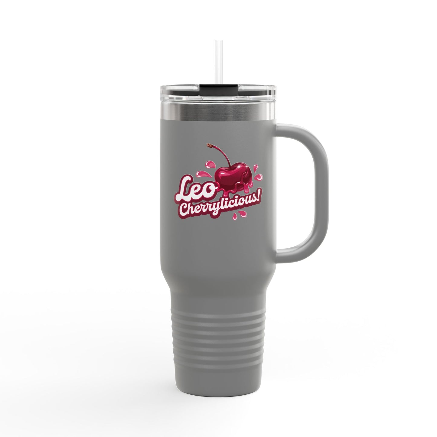 Leo Cherrylicious! – Retro Leo T-Shirt, Mug, Tote & Tumbler | Juicy Zodiac Gift Collection | ONATwear