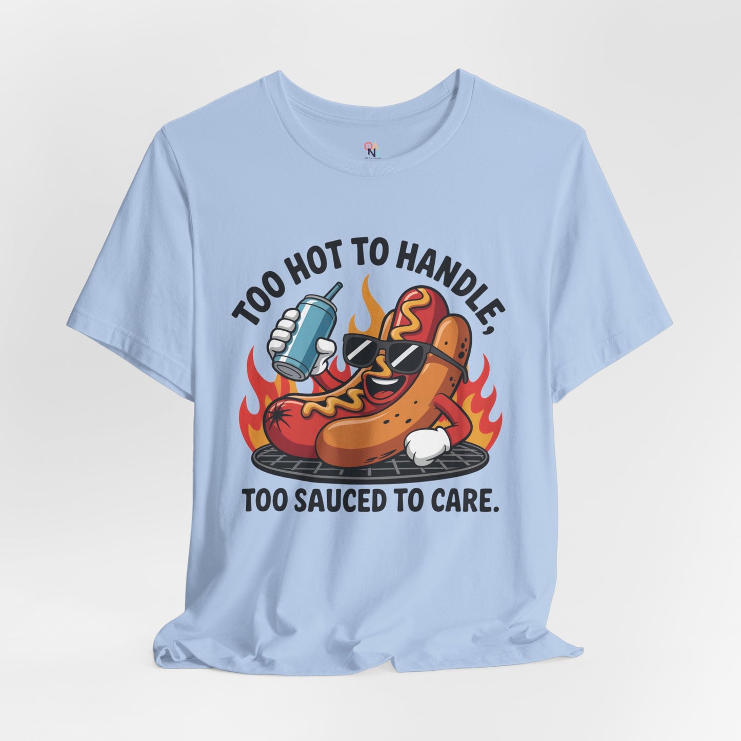 Funny BBQ Hot Dog T-Shirt – Casual Summer Foodie Gift for Cookouts & BBQ Lovers
