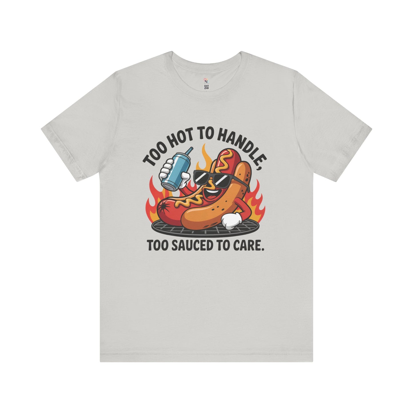 Funny BBQ Hot Dog T-Shirt – Casual Summer Foodie Gift for Cookouts & BBQ Lovers