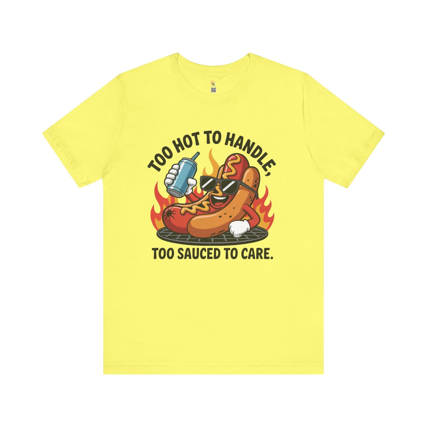 Funny BBQ Hot Dog T-Shirt – Casual Summer Foodie Gift for Cookouts & BBQ Lovers