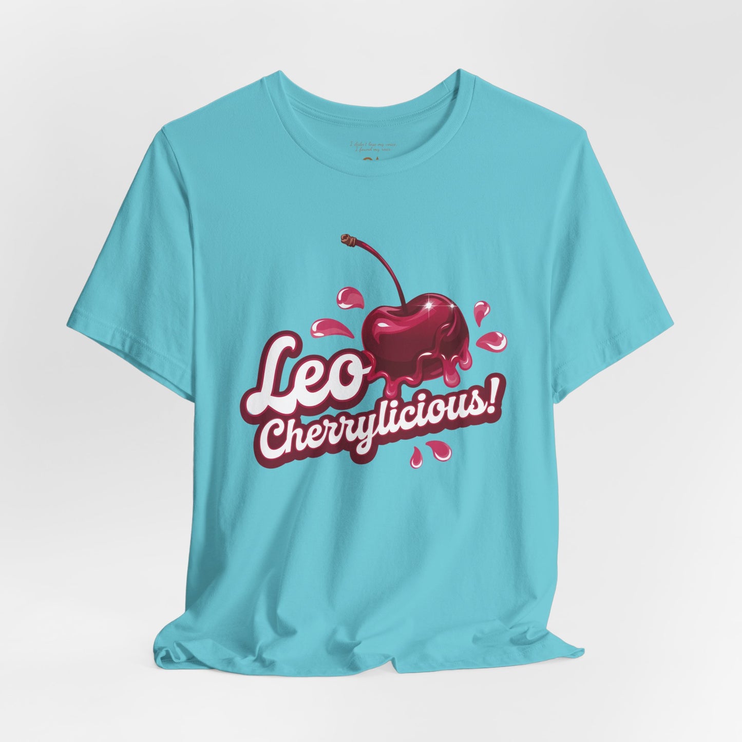 Leo Cherrylicious! – Retro Leo T-Shirt, Mug, Tote & Tumbler | Juicy Zodiac Gift Collection | ONATwear