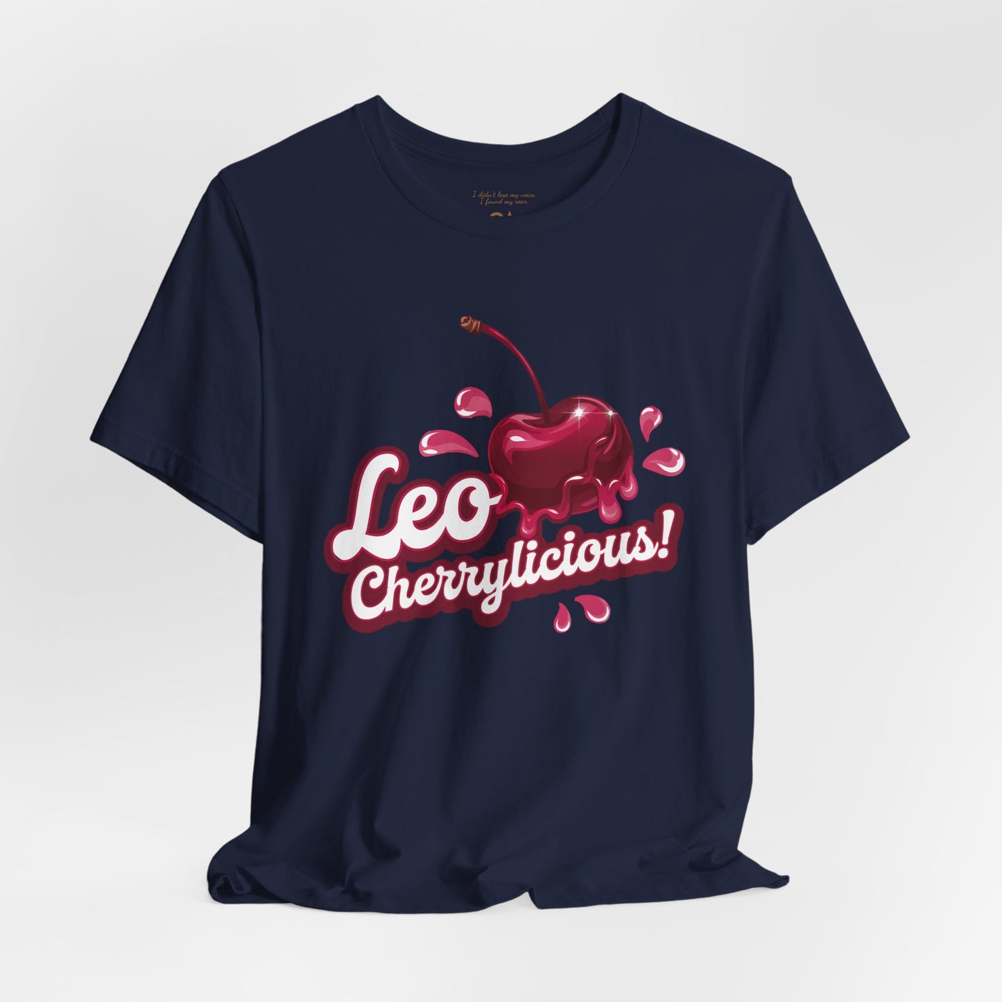 Leo Cherrylicious! – Retro Leo T-Shirt, Mug, Tote & Tumbler | Juicy Zodiac Gift Collection | ONATwear