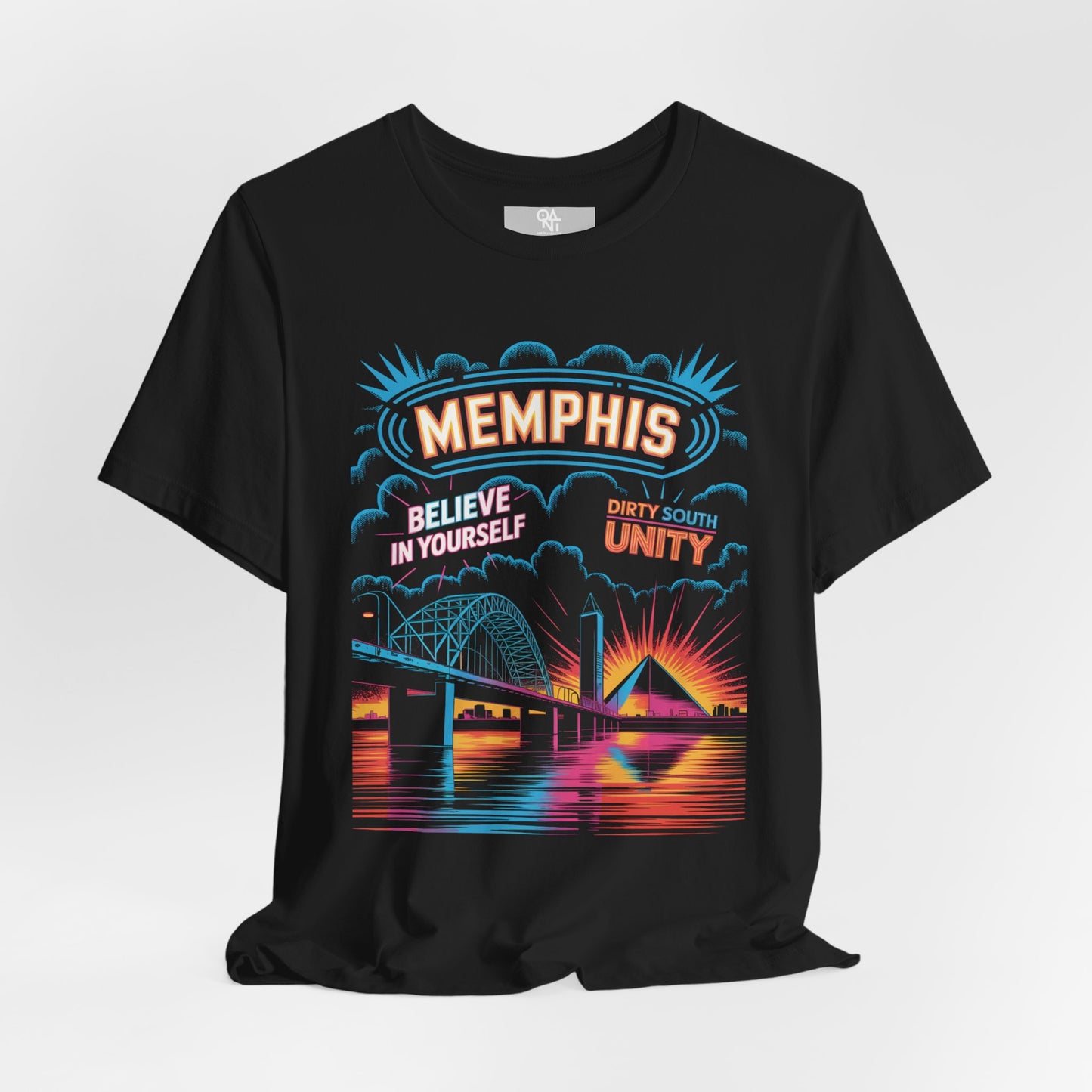 MEMPHIS DIRTY SOUTH “UNITY" Black T-Shirt