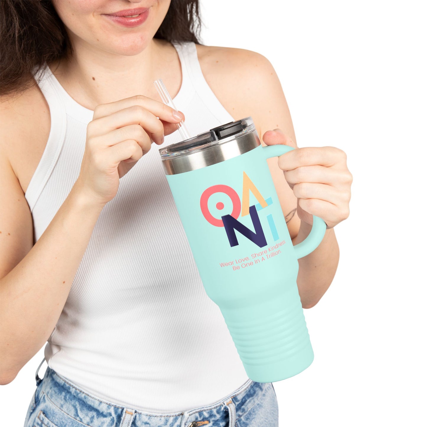 Insulated Travel Mug - Share Kindness, Be One in a Trillion