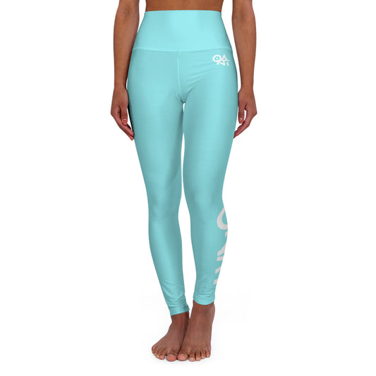 ONAT High Waisted Yoga Leggings – Sky Calm Activewear for Yoga, Fitness & Everyday Comfort