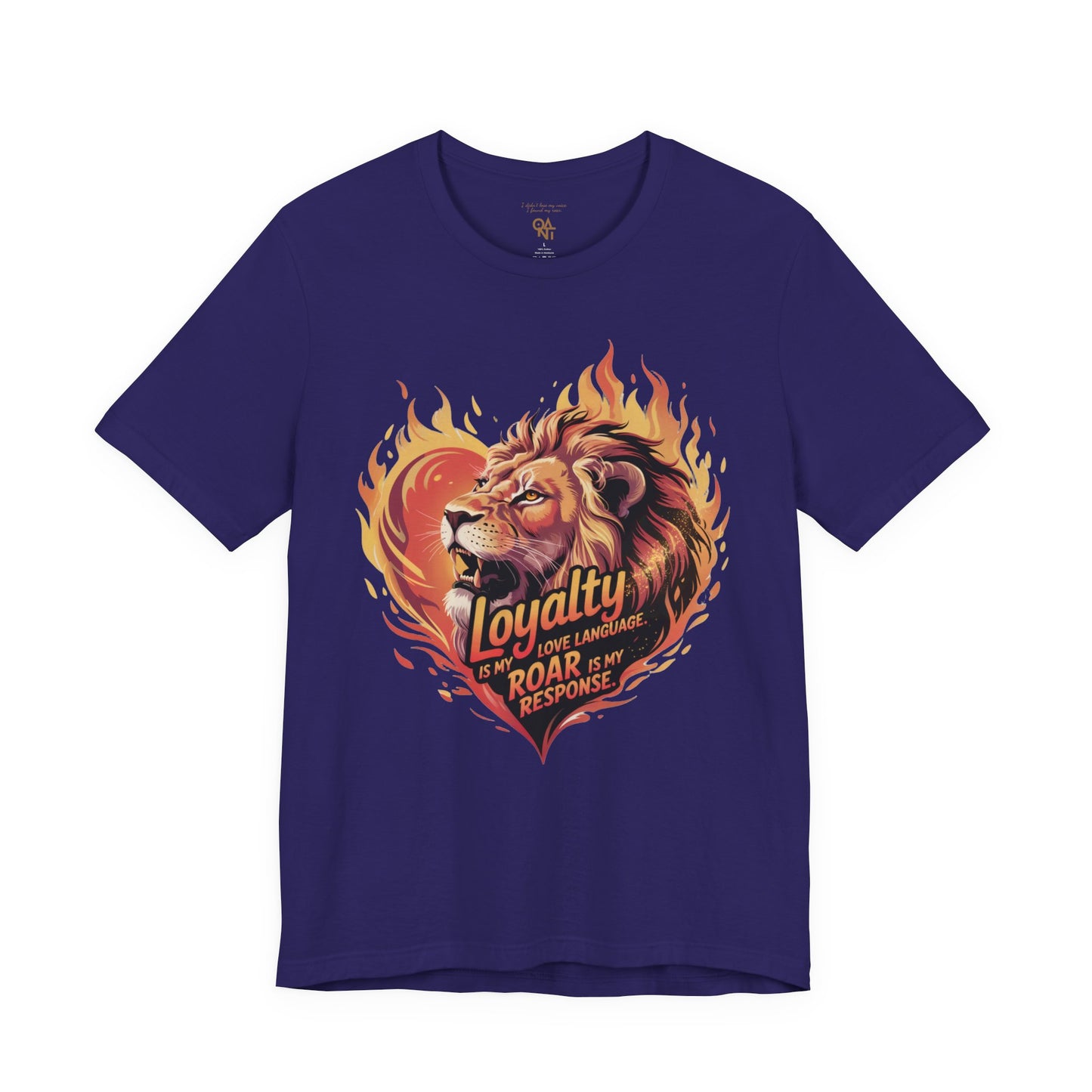 Leo Gift Set – “Loyalty Is My Love Language. Roar Is My Response.” T-Shirt, Mug, Tumbler & Tote for Leos