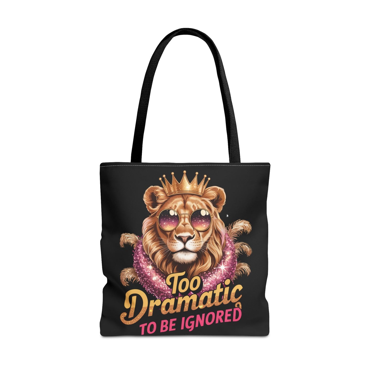 “Too Dramatic to Be Ignored – Roar Is My Response” Matching T-Shirt, Mug, Tumbler & Tote – Bold Leo Gift Set