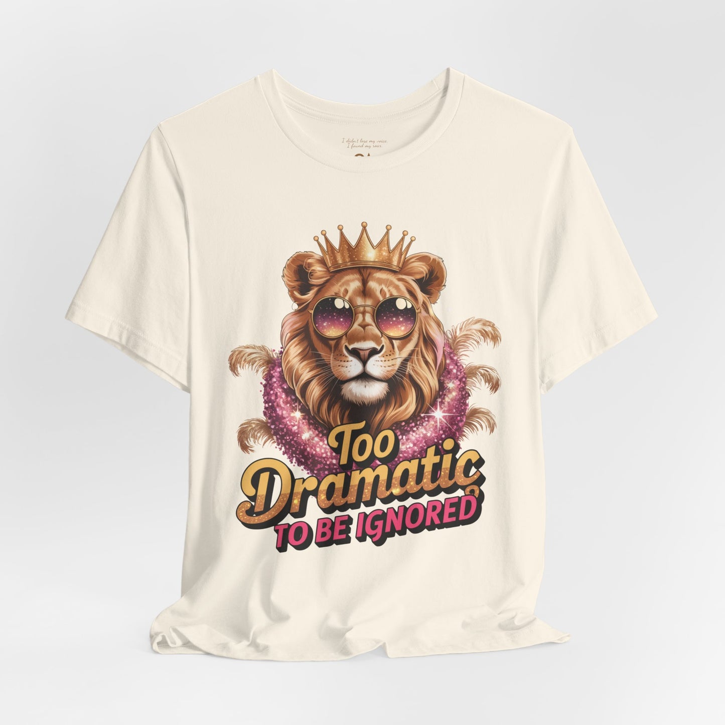 Too Dramatic to Be Ignored – Roar Is My Response” Matching T-Shirt, Mug, Tumbler & Tote – Bold Leo Gift Set
