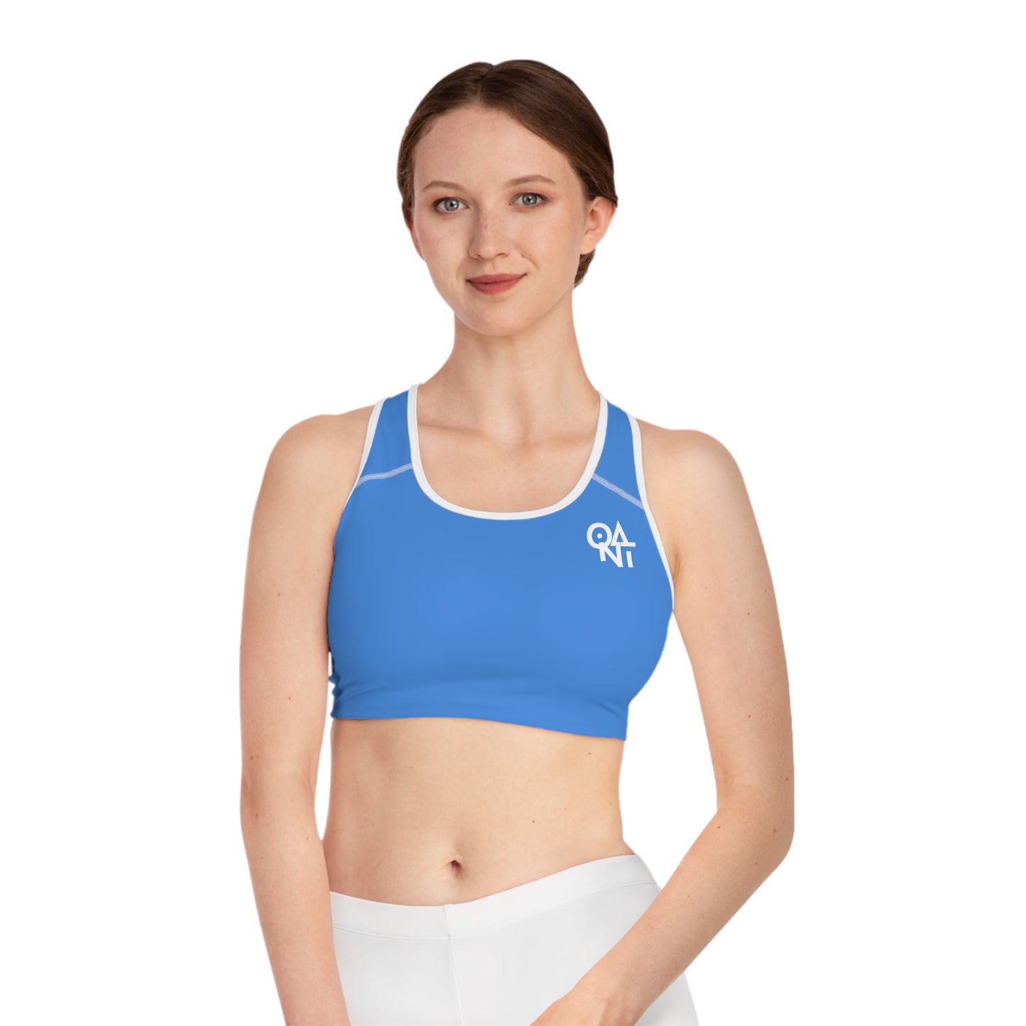 Electric Blue Sports Bra - Boldly Modern Activewear for Fitness Enthusiasts
