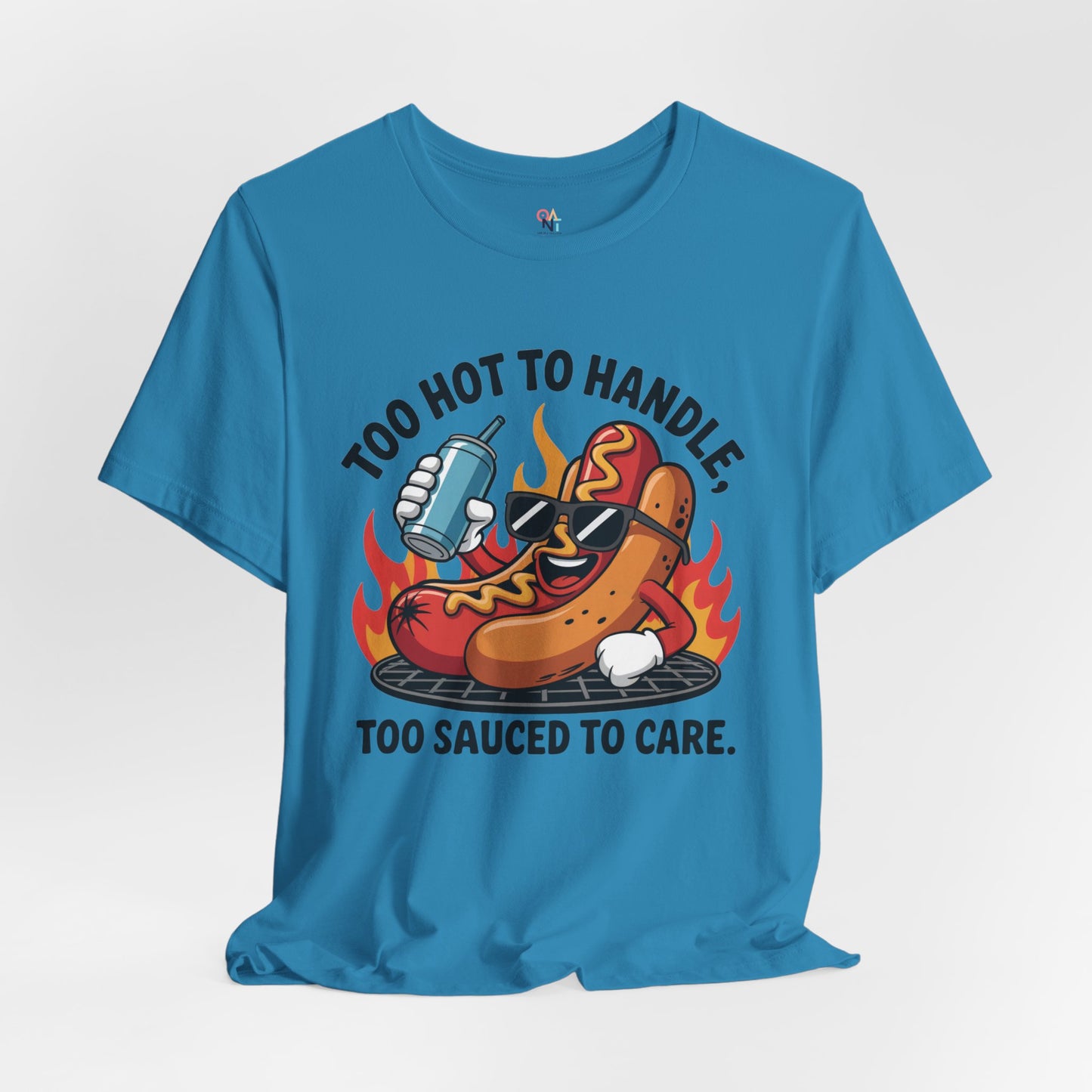 Funny BBQ Hot Dog T-Shirt – Casual Summer Foodie Gift for Cookouts & BBQ Lovers