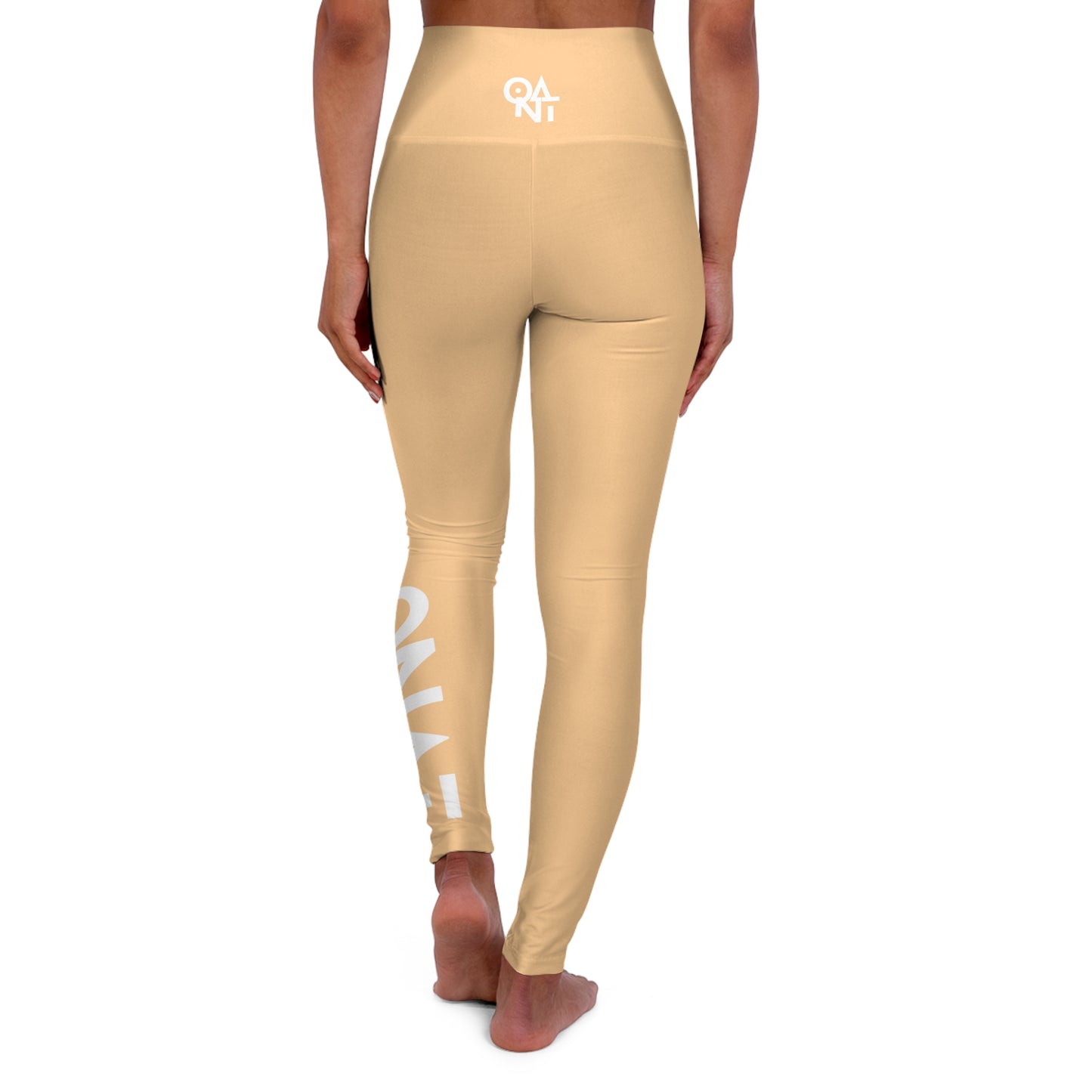ONAT High Waisted Yoga Leggings – Sunshine Gold Activewear for Yoga, Fitness & Everyday Comfort