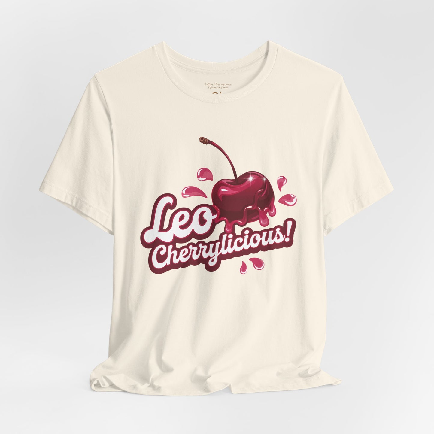 Leo Cherrylicious! – Retro Leo T-Shirt, Mug, Tote & Tumbler | Juicy Zodiac Gift Collection | ONATwear